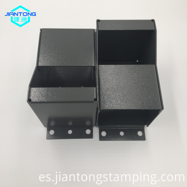 Recubrimiento de polvos a medida, caja de metal que estampa piezas (7) custom made powder coating metal enclosure stamping parts (7)